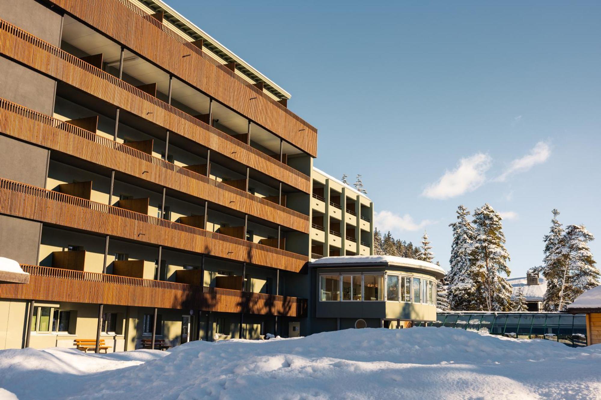 Hotel Valaisia Crans Montana, A Faern Collection Resort Eksteriør billede